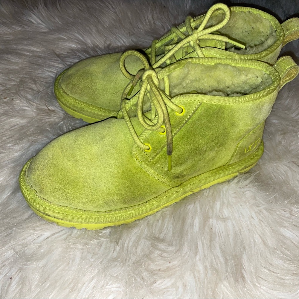 Grinch green UGGs